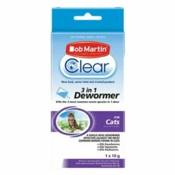Bob Martin Clear 3 In 1 Dewormer For Cats 1x10g