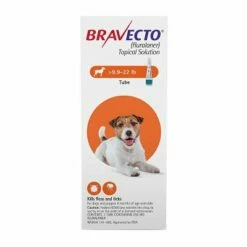 Bravecto Topical For Small Dogs (9.9 - 22 Lbs) Orange