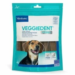 Virbac VeggieDent Dental Chews For Medium Dogs