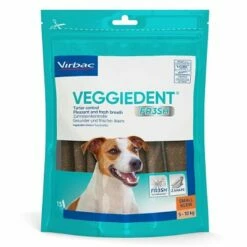 Virbac VeggieDent Dental Chews For Small Dogs
