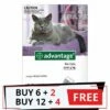 Bayer Advantage Cats Over 9lbs (Purple)