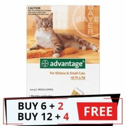 Bayer Advantage Kittens & Small Cats 1-9lbs