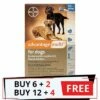 Bayer Advantage Multi (Advocate) Extra Large Dogs 55.1-88 Lbs (Blue)