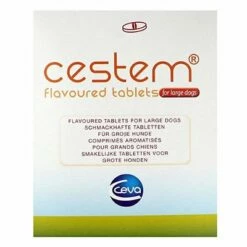 CEVA Cestem Flavor Tablets For Large Dogs