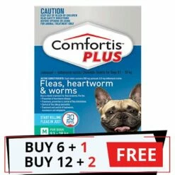 Comfortis Plus (Trifexis) For Medium Dogs 9.1-18 Kg (20.1 - 40lbs) Green