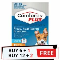 Comfortis Plus (Trifexis) For Small Dogs 4.6-9 Kg (10.1 - 20lbs) Orange
