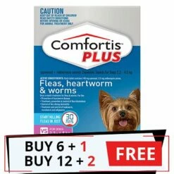 Comfortis Plus (Trifexis) For Very Small Dogs 2.3-4.5 Kg (5 - 10lbs) Pink