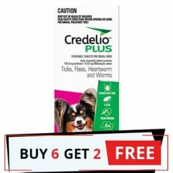 Credelio Plus For Small Dog 2.8-5.5kg (Pink)