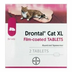 Bayer Drontal For Large Cats 6Kg (13.2lbs)