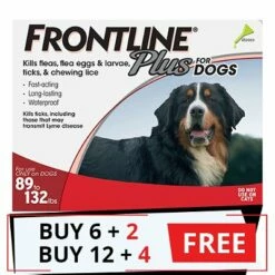 Frontline Plus For Extra Large Dogs Over 89 Lbs (Red)