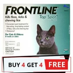 Frontline Top Spot Cats (Green)