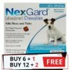 Nexgard Chewables For Medium Dogs 10.1-24 Lbs (Blue) 28mg